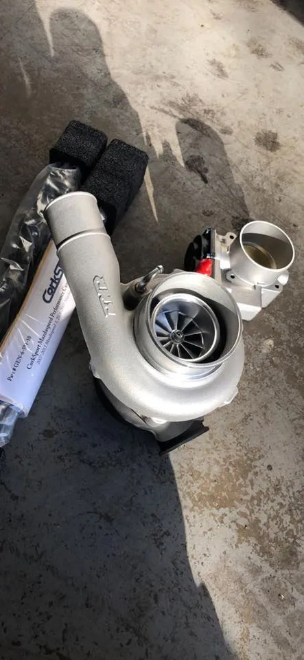 Turbo and exhaust components for an upgrade at CJ Performance Mansfield